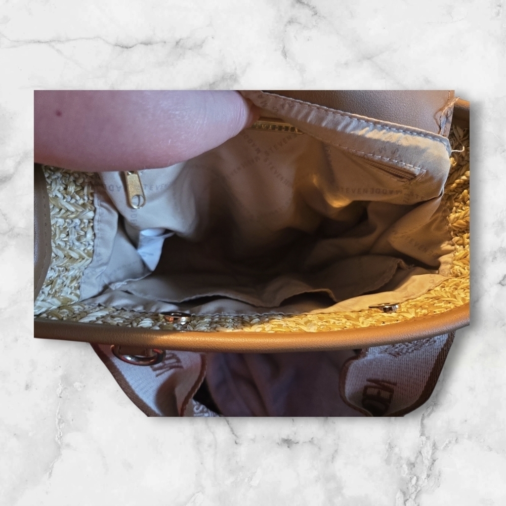 Steve Madden Brown And Beige Bag - Picture 7 of 7